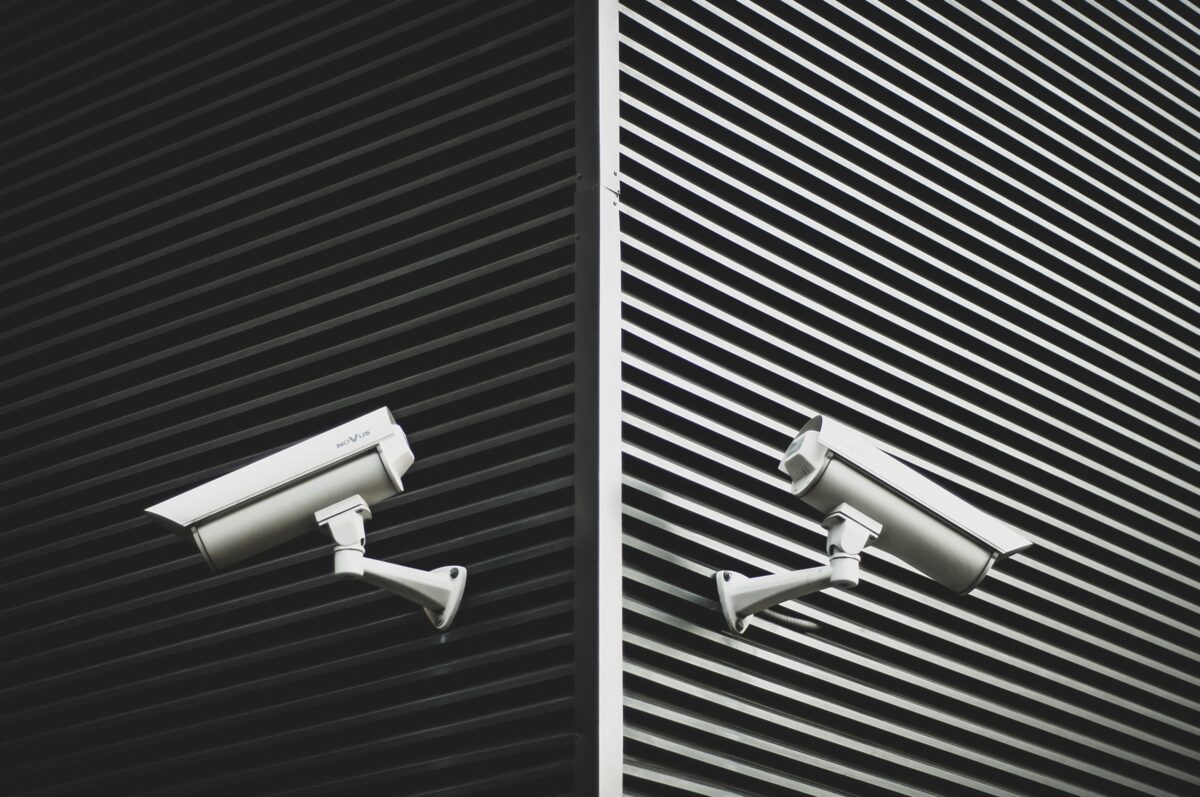 Dueling security cameras